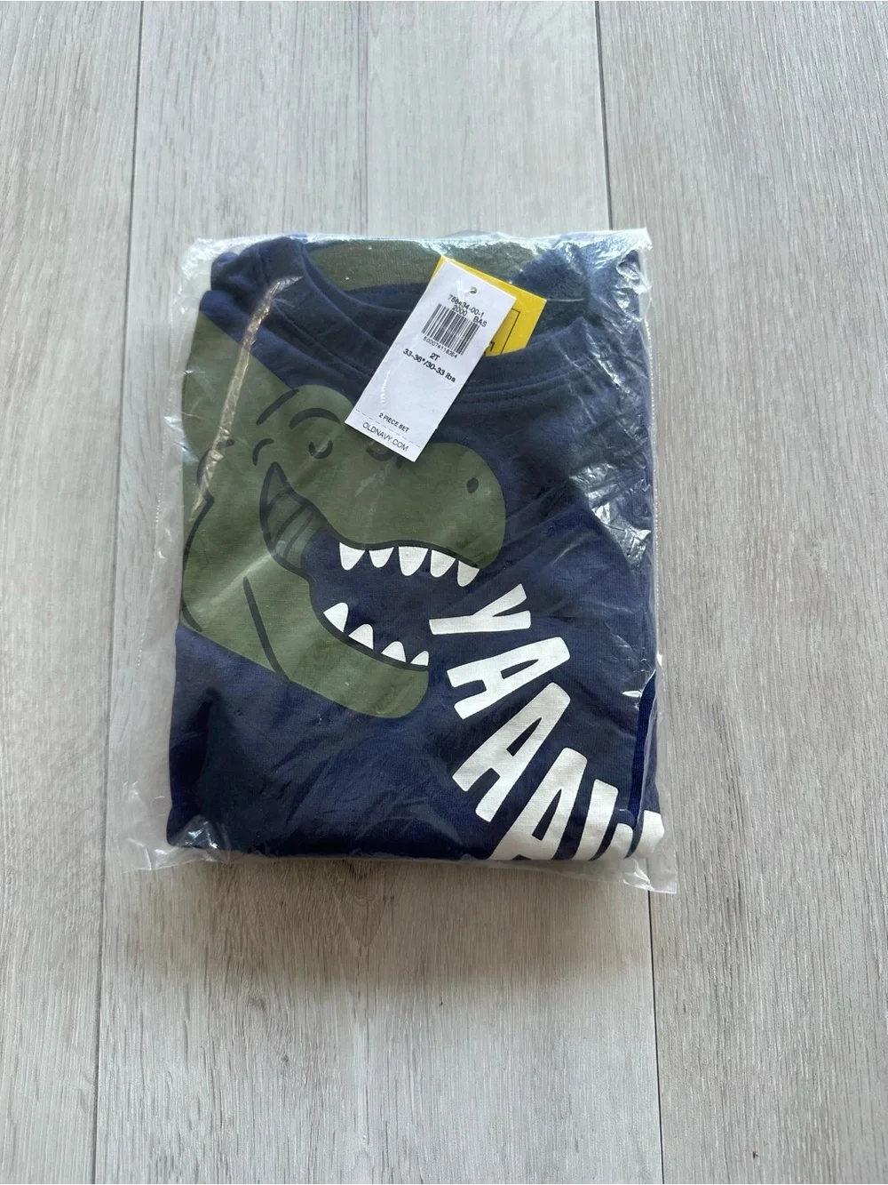 Old Navy Unisex Snug-Fit Graphic Sleep Set Blue 2T NWT IN PACKAGE